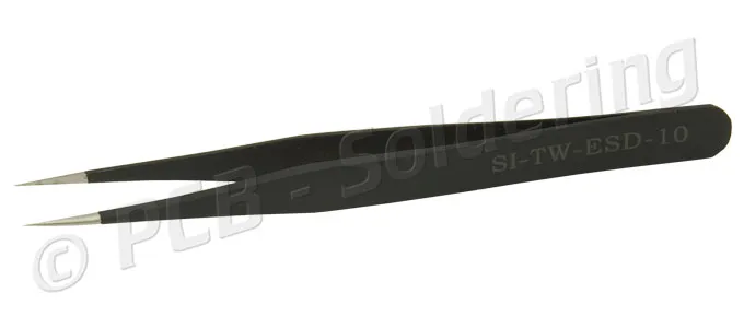 110mm Stainless Steel ESD Safe Pointed Tweezer