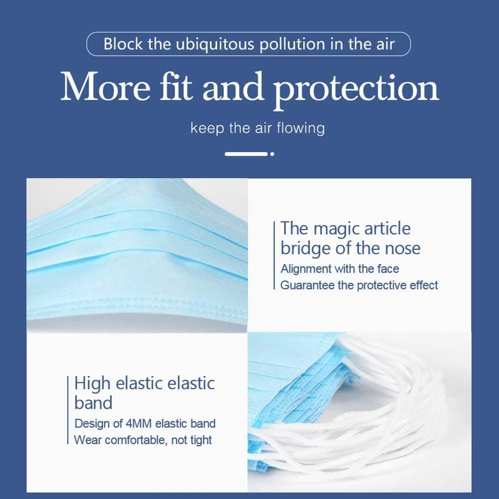 12-24 Hours Shipping Disposable Protective Anti Flu Dust Pollution Mask Face Allergy Particulate Face Filter Air Purification