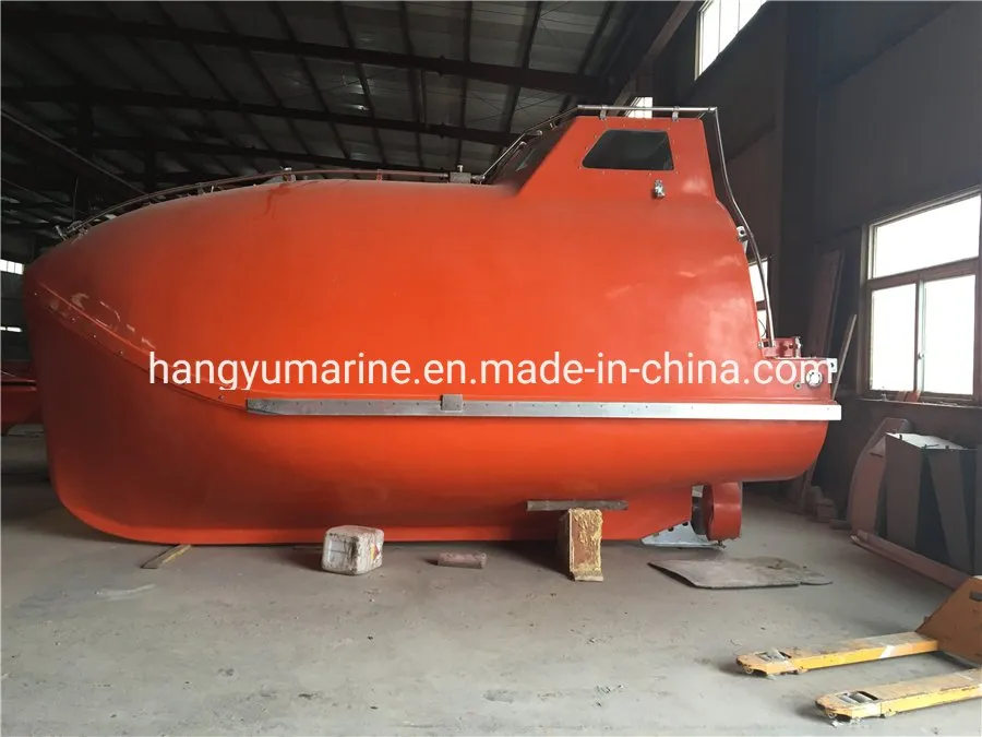 16 Persons Fiberglass Freefall Lifeboat Solas Free Fall Type Lifeboat