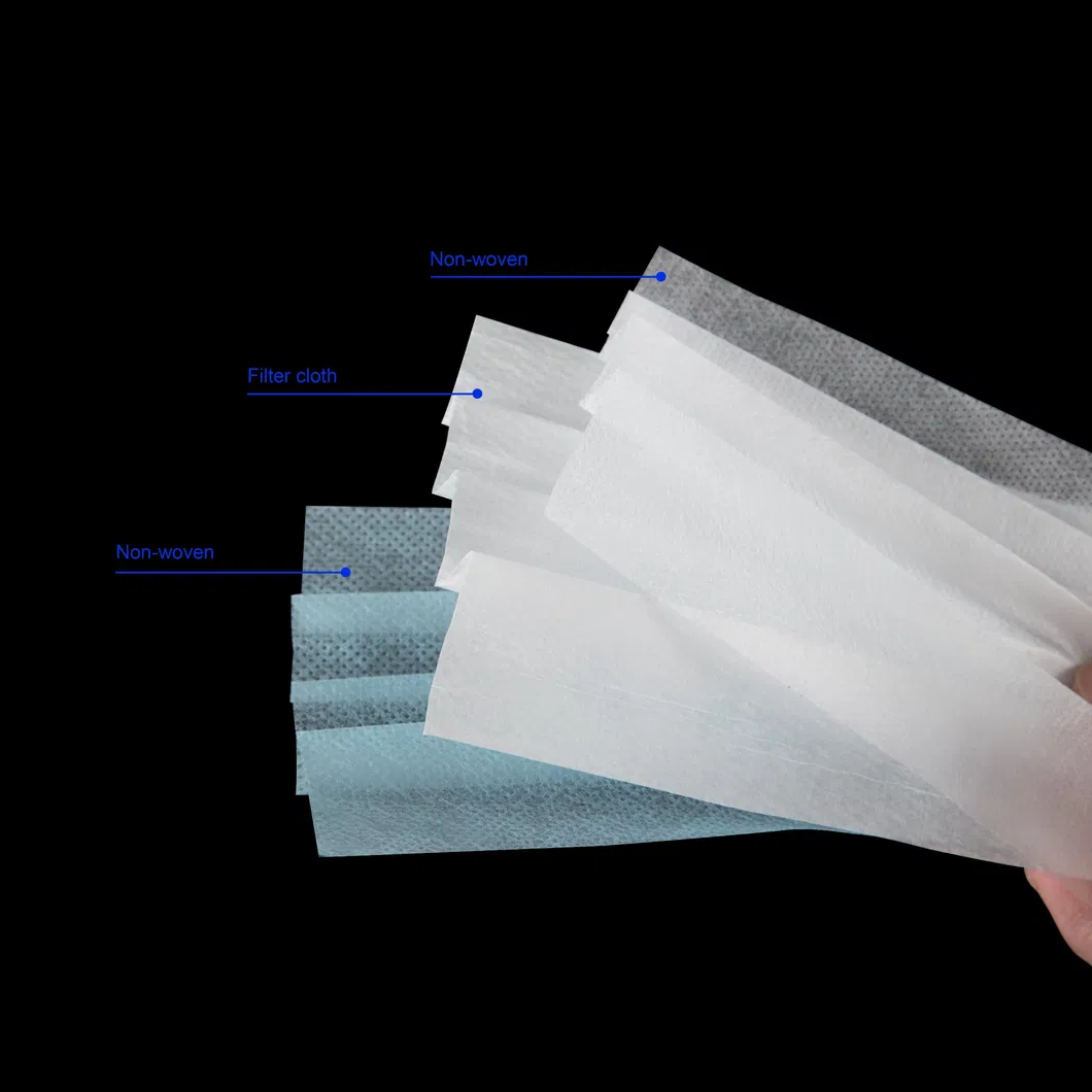 2020 Hot Selling Adult White/Blue Color Disposable   Mask