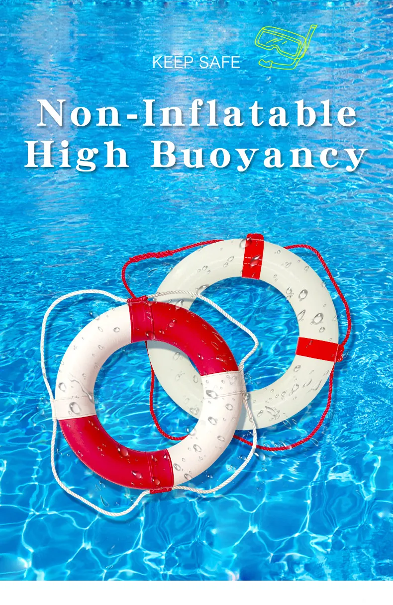 2021 Newest PVC/PU Polyurethane Foam Life Buoy OEM Buoyancy