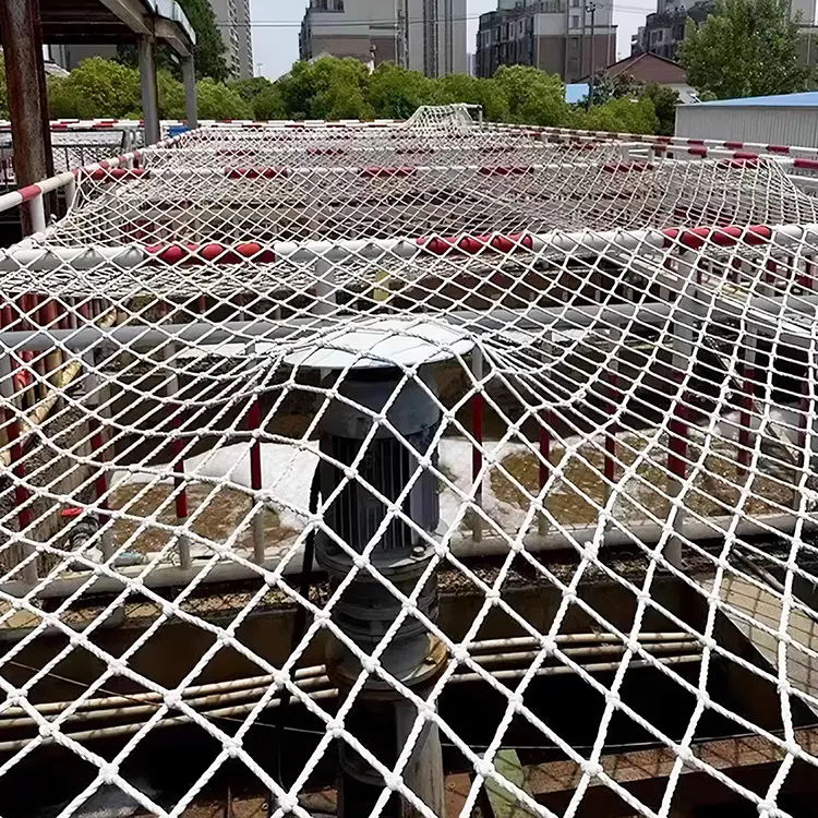 How Does a Fall Prevention Safety Net Improve Safety in High-Altitude Work Environments?