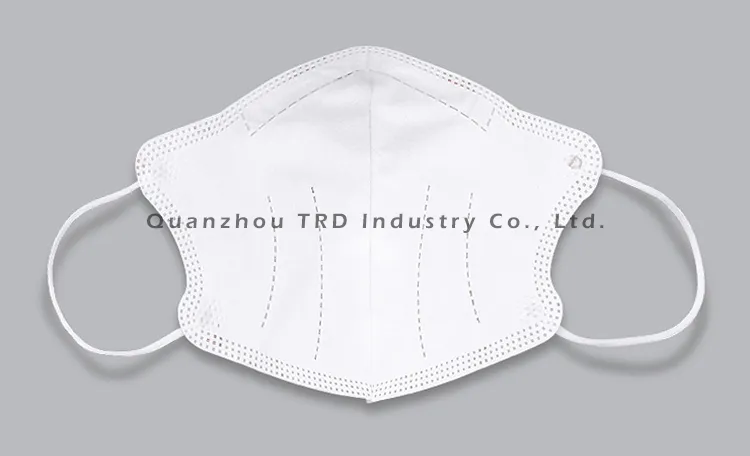 4 Plies 3D Printed Disposable Protective Children Face Mask Anti-Virus OEM Price