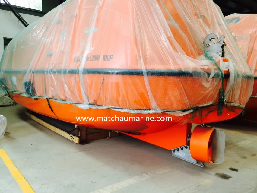 ABS Approved Totally Enclosed Fire Protected Solas Motor Life Boat