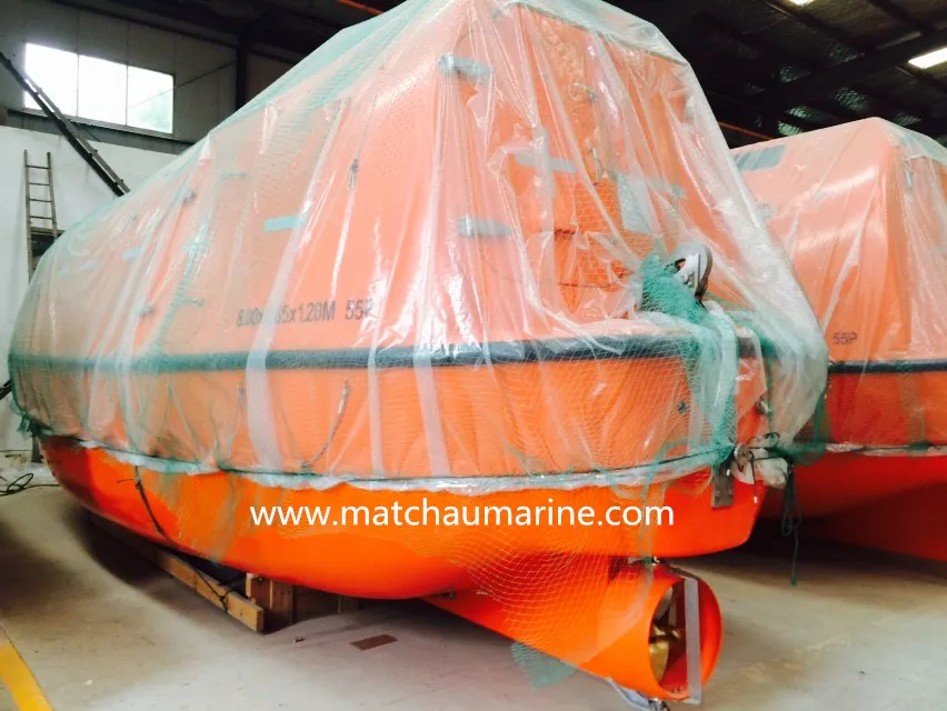 ABS Approved Totally Enclosed Fire Protected Solas Motor Life Boat