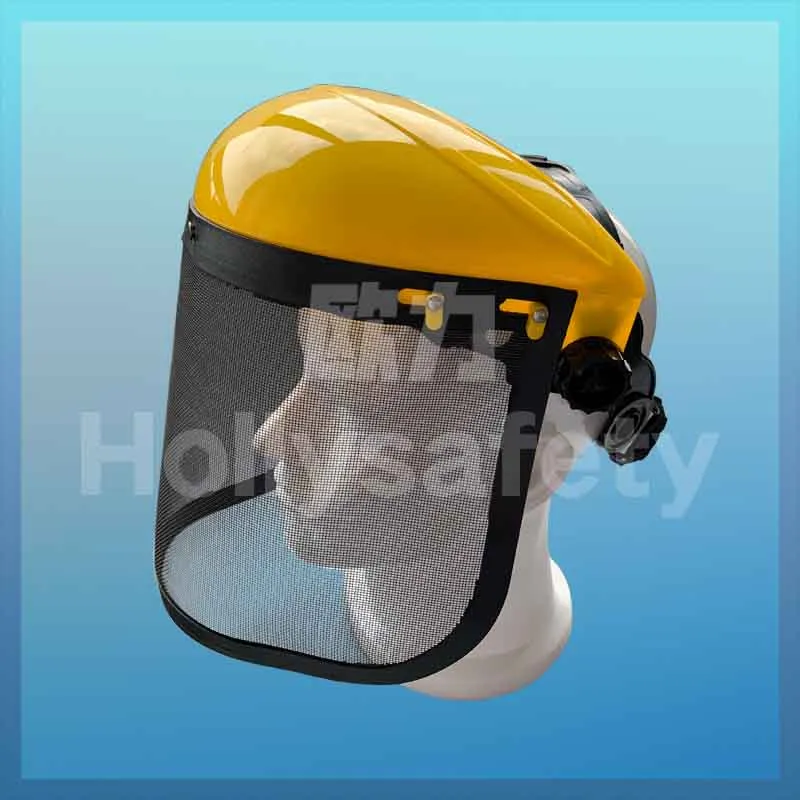 ABS Material Factory Whole Sale Transparent or Mesh Visor Suitable to Headgear of Face Shield