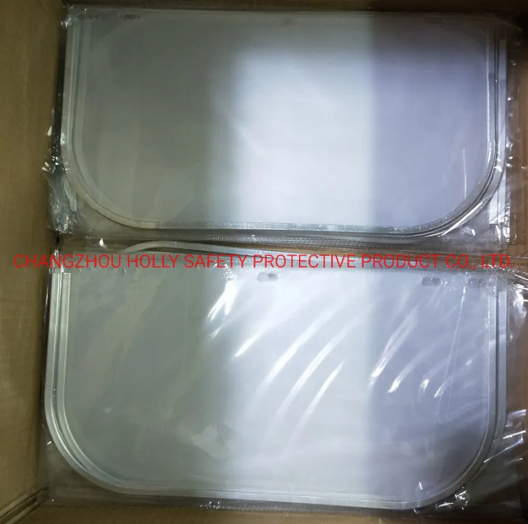 ABS Material Factory Whole Sale Transparent or Mesh Visor Suitable to Headgear of Face Shield