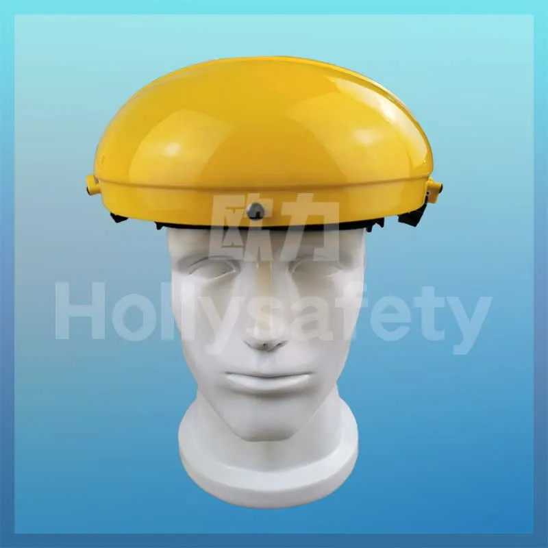 ABS Material Factory Whole Sale Transparent or Mesh Visor Suitable to Headgear of Face Shield