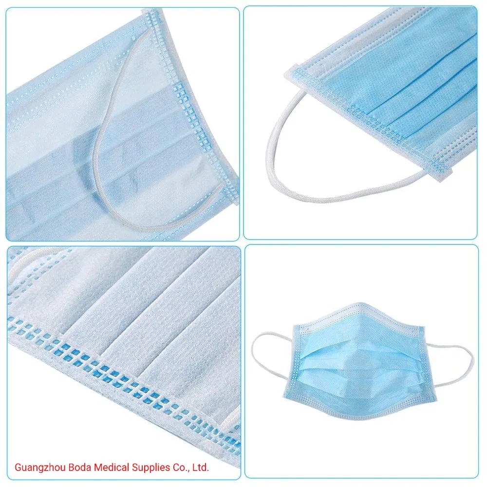 Adjustable Earloop Anti Dust Breathable Skin Disposable Face Mask 3ply christmas Mask