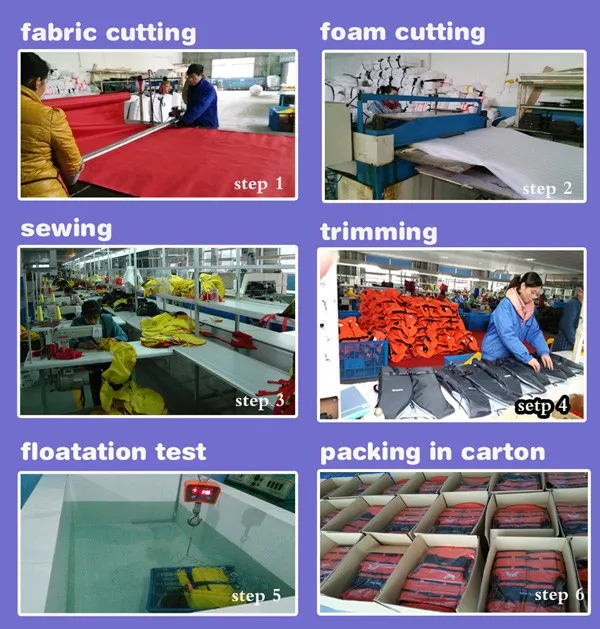 Adult High Quality Water safety Life Jacket, Professional Life Saving Equipment Vest with Neoprene NBR