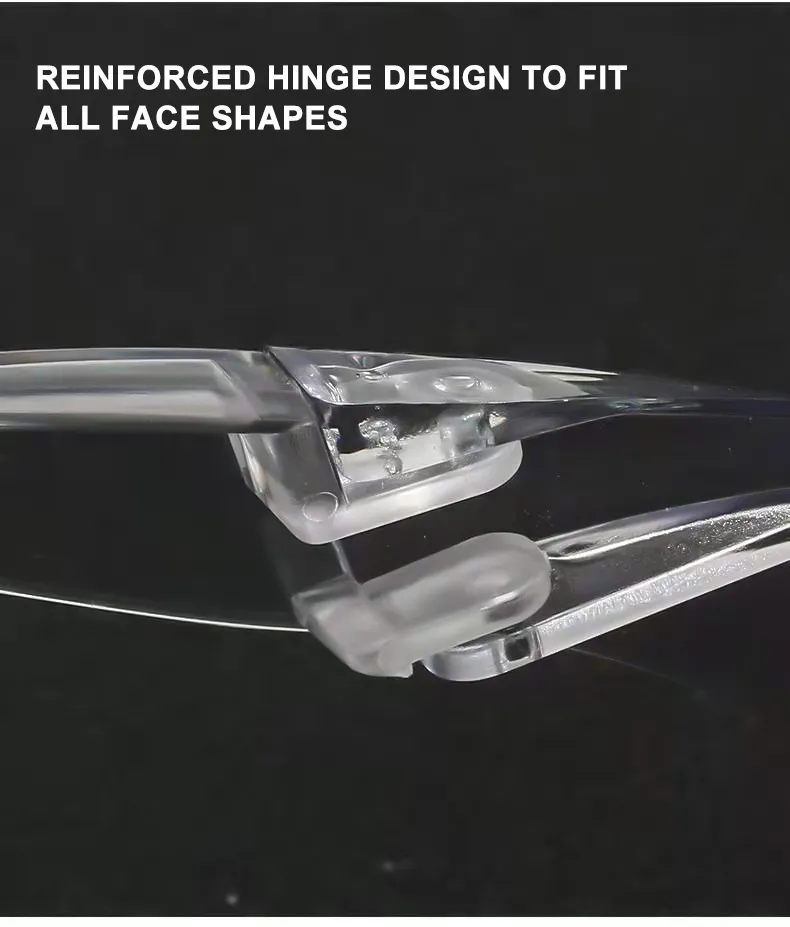 Anti Fog and Durable Clear Face Shield Clarity Mask Combine Comfort Safe Plastic Reusable Transparent Clear Face Mask
