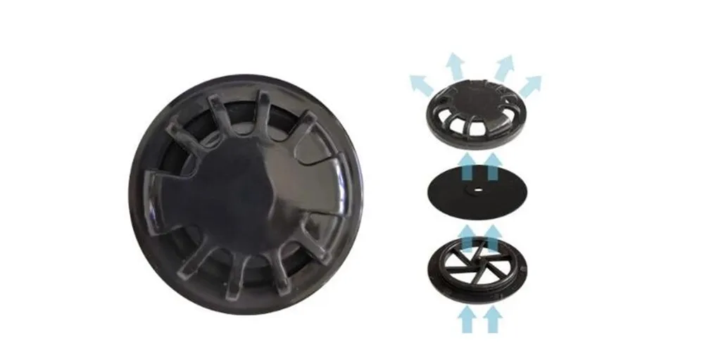 Anti Pollution Mask with Breathe Valve and Activated Carbon Material Filter