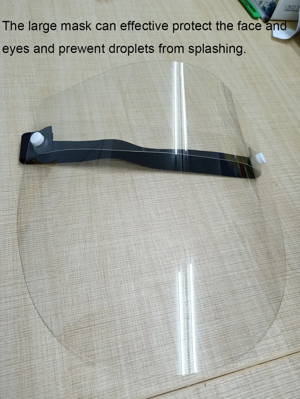 Anti Spit Anti Droplets Face Mask Shield Hat Protector Reusable Clear Eco PC Protective Face Shield Visors with Eye Shield