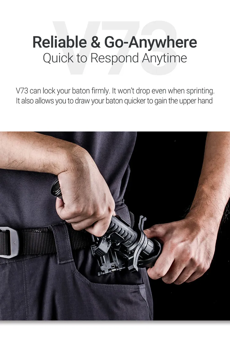 Baton Portable Holder Tactical Holder Durable and Tough Holder for Nex Baton Quic Series