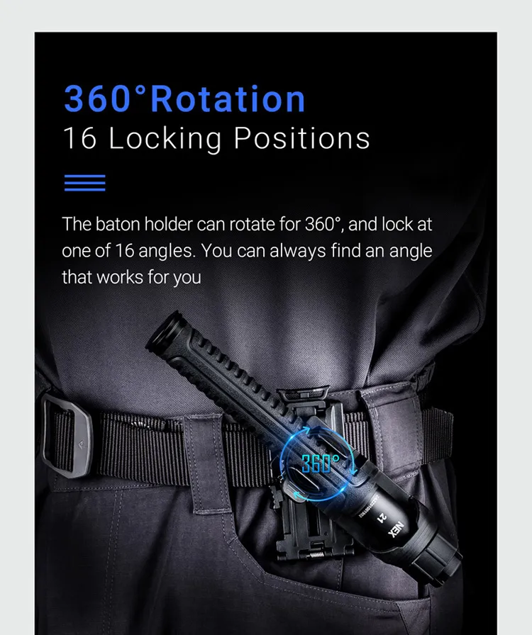 Baton Portable Holder Tactical Holder Durable and Tough Holder for Nex Baton Quic Series