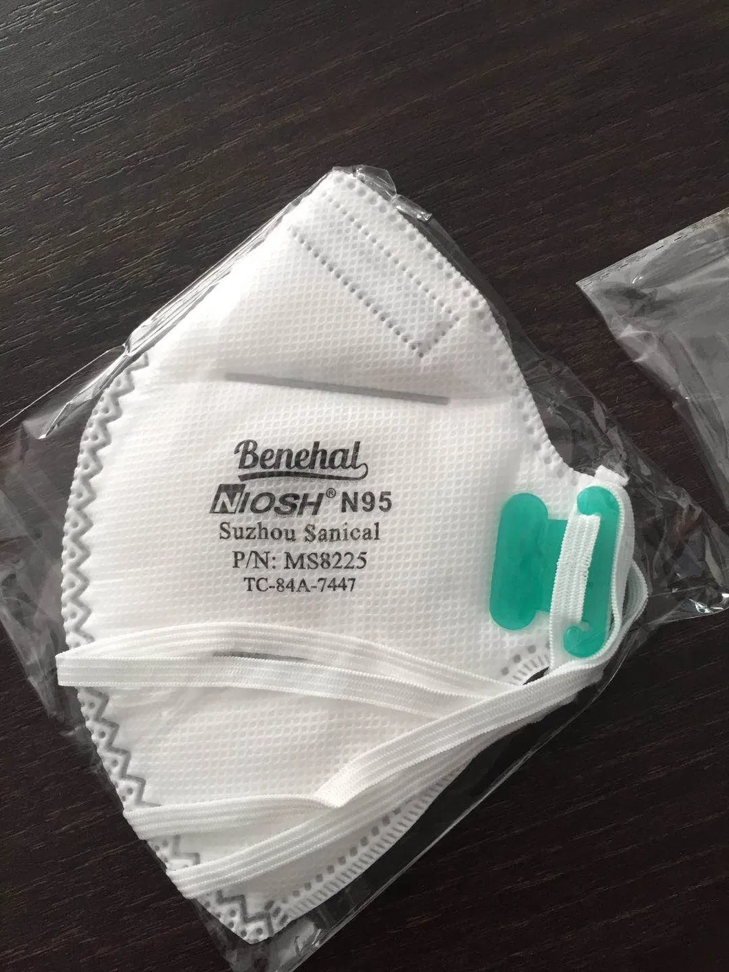 BENEHAL FLAT FOLD RESPIRATOR MASK , PARTICULATE RESPIRATOR N95 FFP3