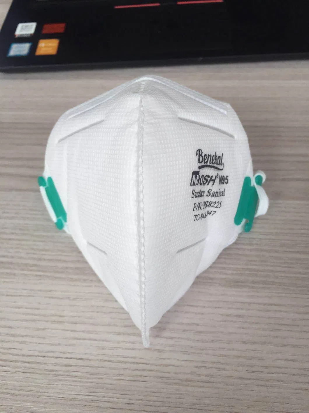 BENEHAL FLAT FOLD RESPIRATOR MASK , PARTICULATE RESPIRATOR N95 FFP3