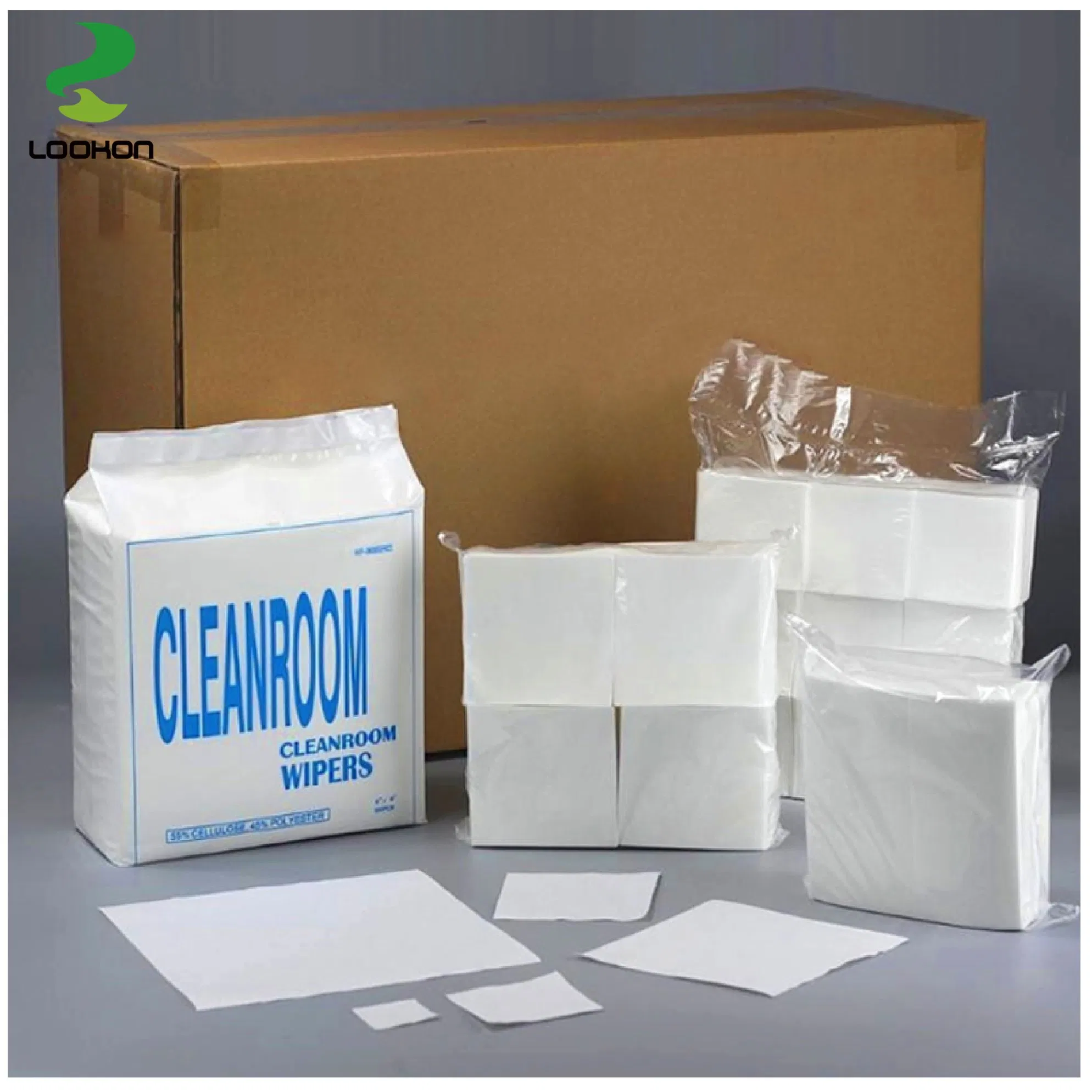 Best 9inch 110g Clean High Quality Class 100 Laser Sealed Lint Free 100%Polyester Cloth Cleanroom Wiper for PCB Cleaning