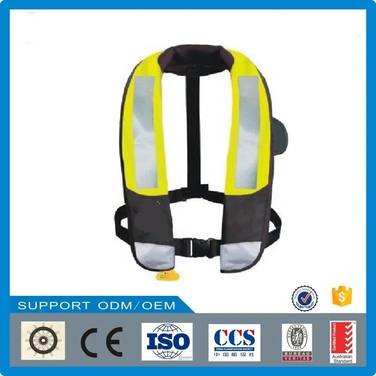 Best Price CE ISO CCS Approved Navigator Captain Boat Snorkel Inflatable Life Jacket Life Raft