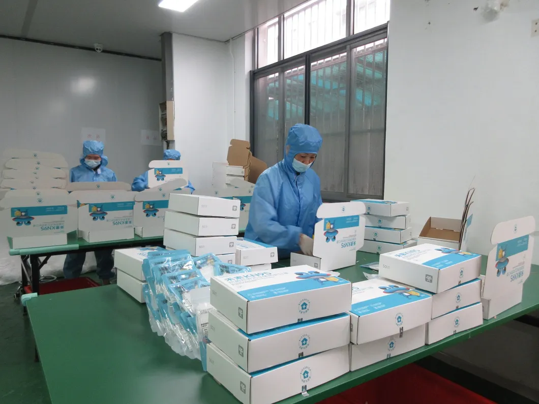 Biosericaera Era White Listed Anti-Bacterial / Anti-Microbial KN95 Respirator Anti-Dust Kn 95 Face Mask FFP2 Mask Tested by SGS in Stock