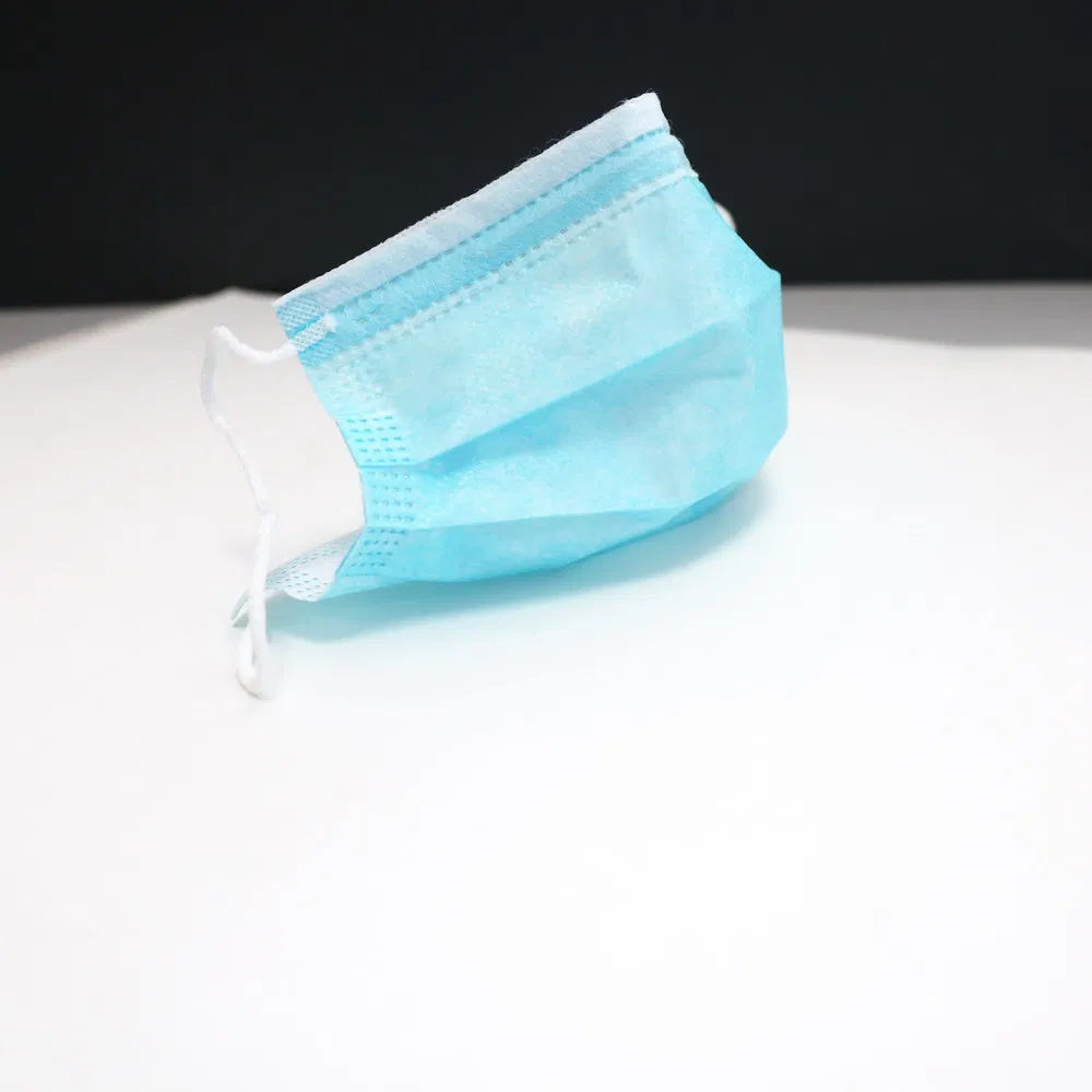 Blue Disposable Face Mask/Protective Mask Wholesale 3ply Ear Loops Non Woven