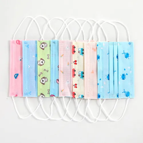 Cartoon Disposable Face Mask, Non Woven Face Mask, Kids Disposable Face Mask, Adult Disposable Face Mask