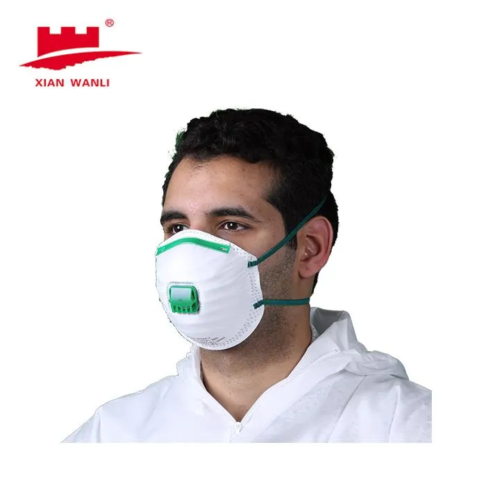 CE En149: 2001 FFP12 Respirators Disposable Nonwoven Particulate Safety Respirator with Valve and Without Valve