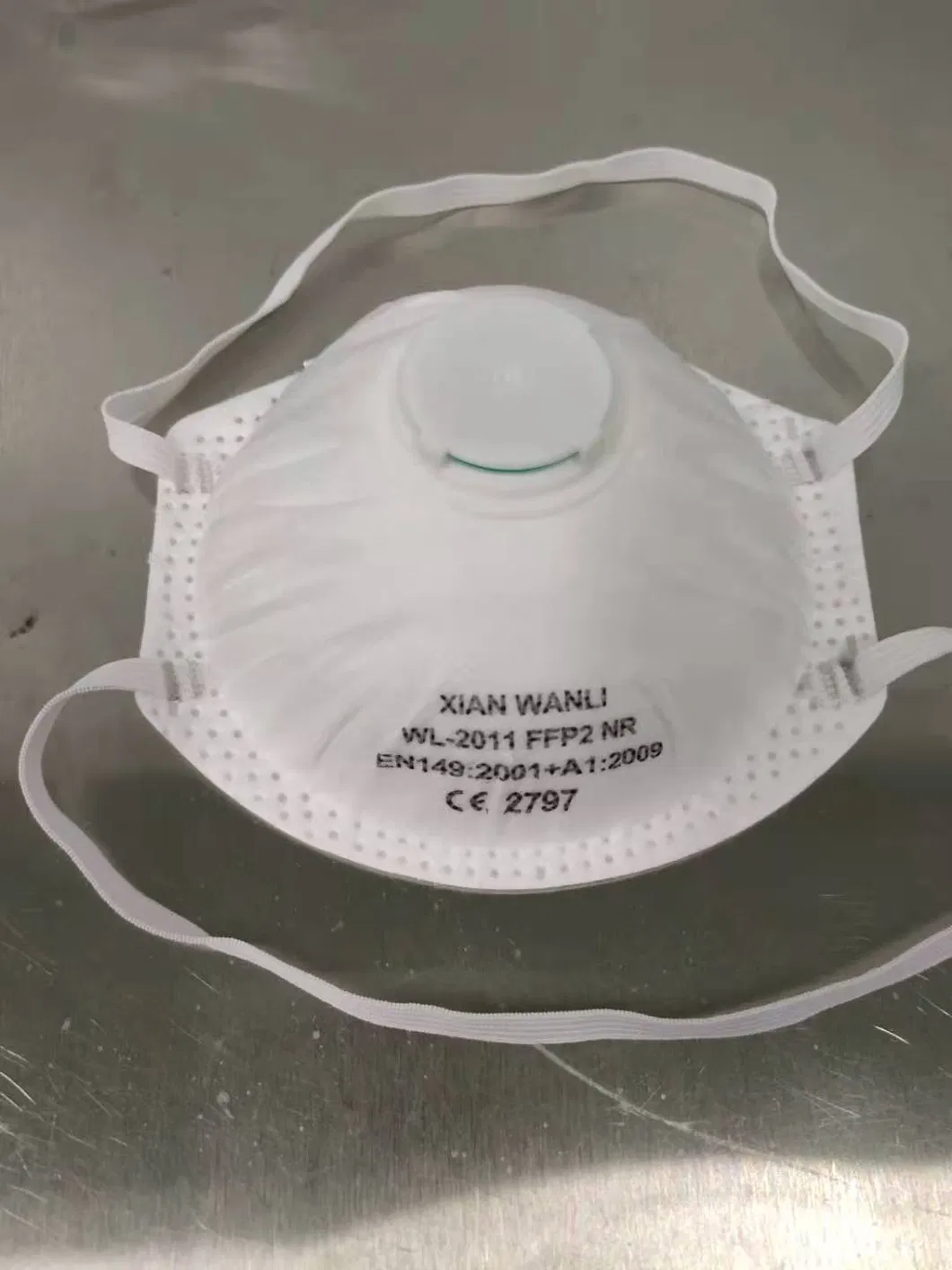 CE En149: 2001 FFP12 Respirators Disposable Nonwoven Particulate Safety Respirator with Valve and Without Valve