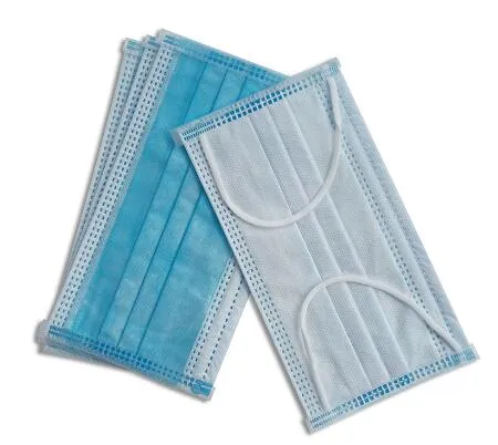 Cheapest Price Mask in Stock Sales to Africal Southeast Asia White Color Disposable Civil Protective Respirator Face Facial Mask