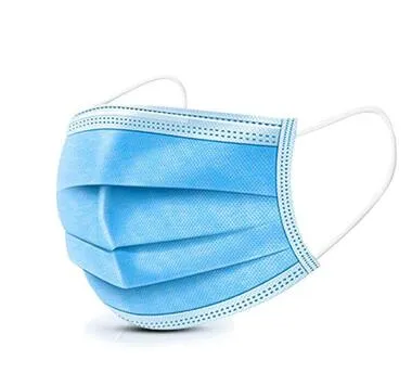 Cheapest Price Mask in Stock Sales to Africal Southeast Asia White Color Disposable Civil Protective Respirator Face Facial Mask