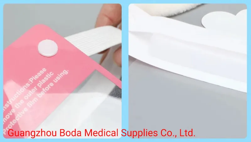 Children Kids Protective Face Shield Comfortable Foam Face Shield Anti Fog Kids Faceshield