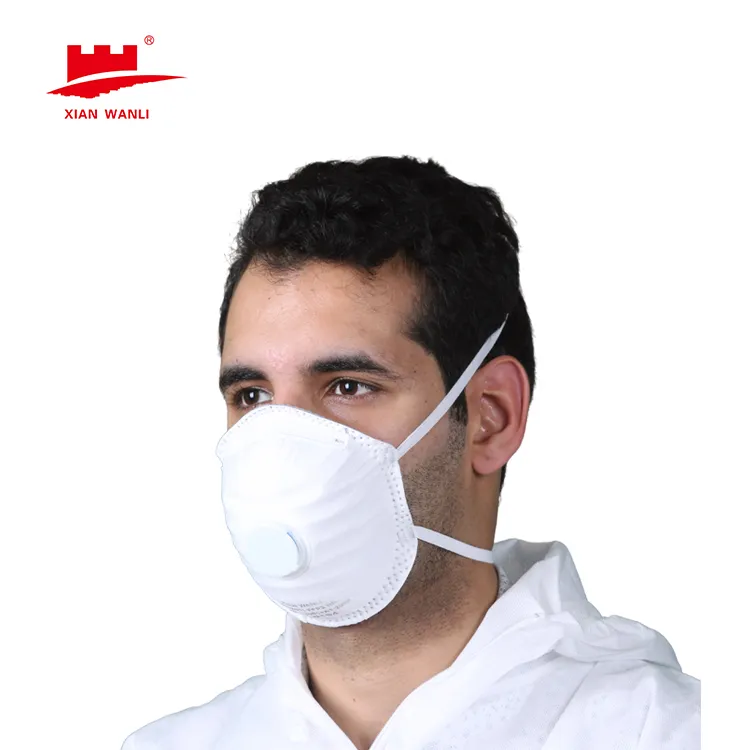 China FFP2 Dust Face Mask Respirator in Stock Factory Direct Sale KN95 Face Mask with White Color, FFP2 Manufacturer Wholesale in Stock
