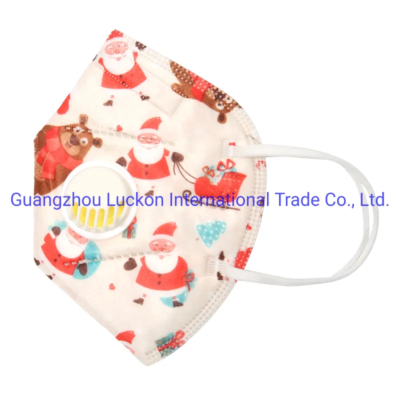 Christmas 5ply High Quality 25g Melt Blown Disposable Face Mask