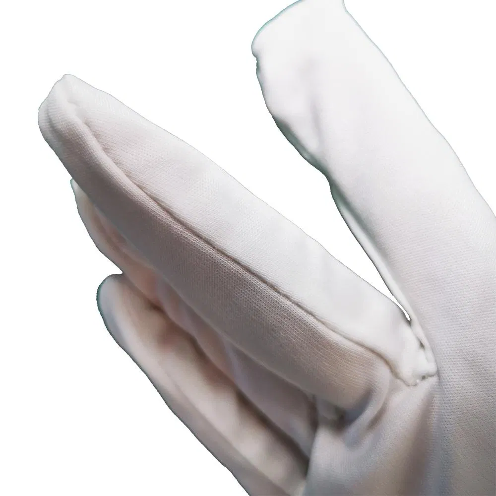 Cleanroom ESD White Lint Free Gloves