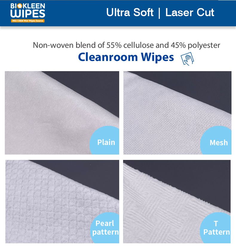 Cleanroom Non Woven Polyester Wiper, Polyester Wiper, Microfiber Cleanroom Wiper