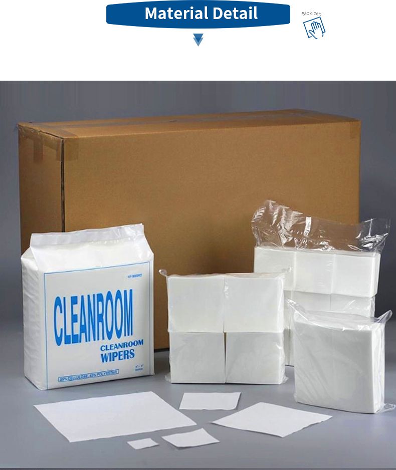 Cleanroom Non Woven Polyester Wiper, Polyester Wiper, Microfiber Cleanroom Wiper