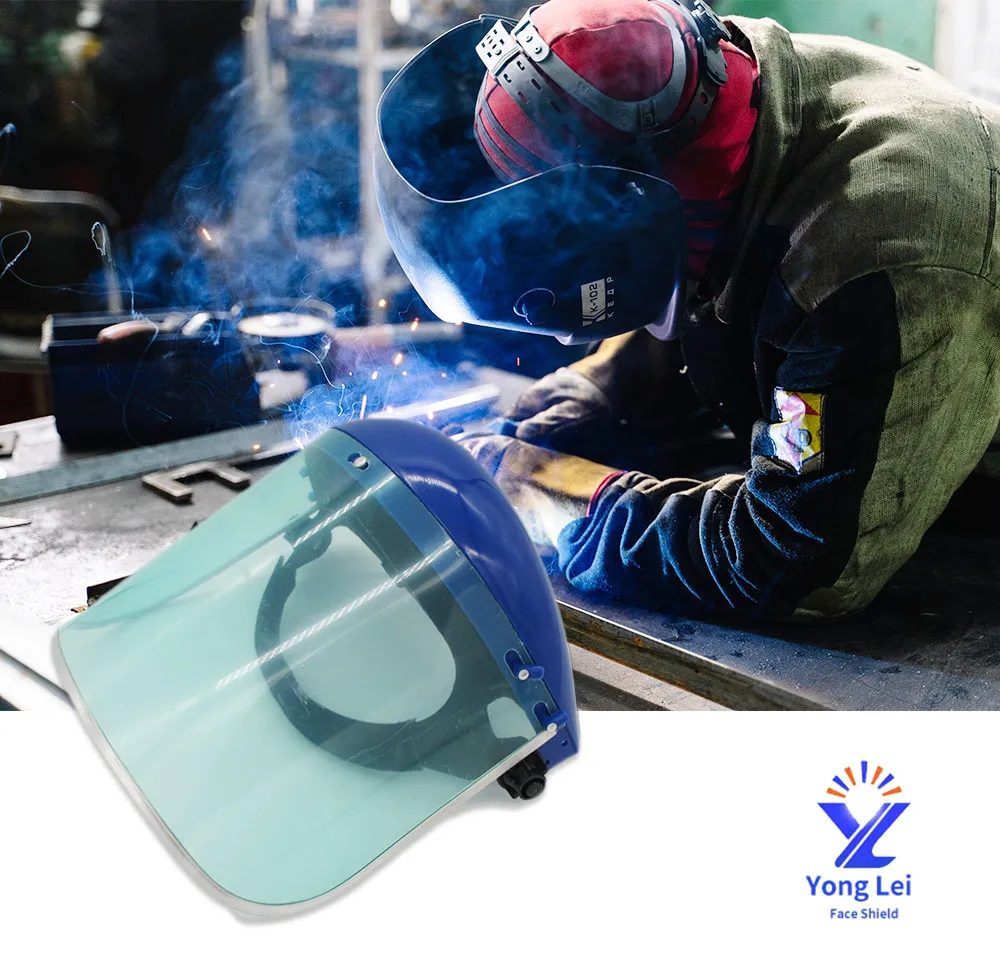 Clear Plastic Protective Face Shield Cover for Sale