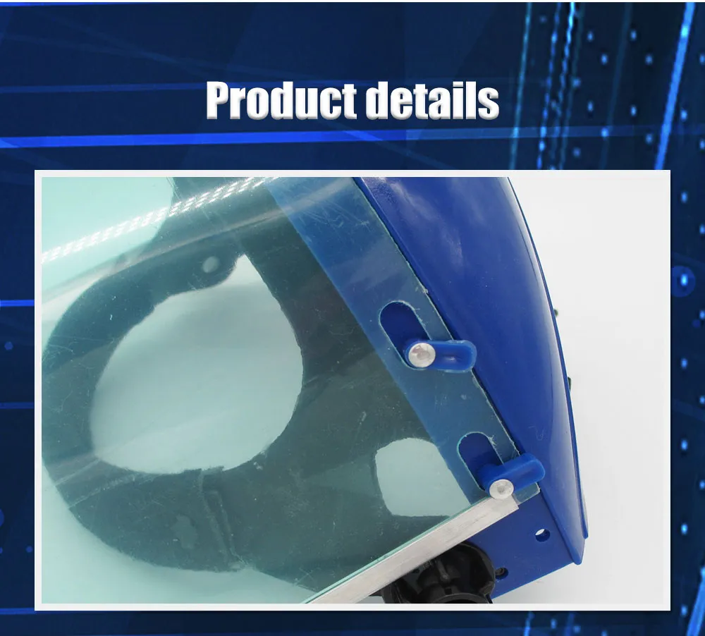 Clear Plastic Protective Face Shield Cover for Sale