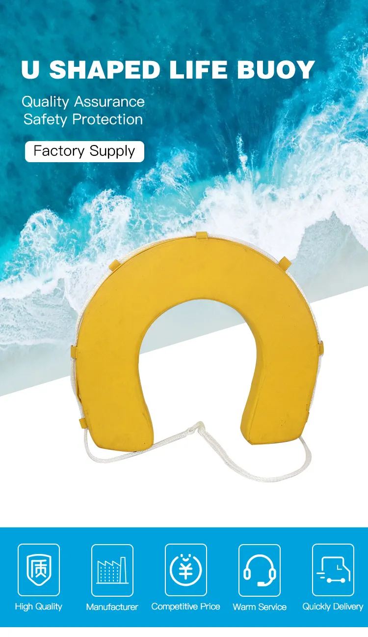 Competitive Price Waterproof U Shaped Life Buoy