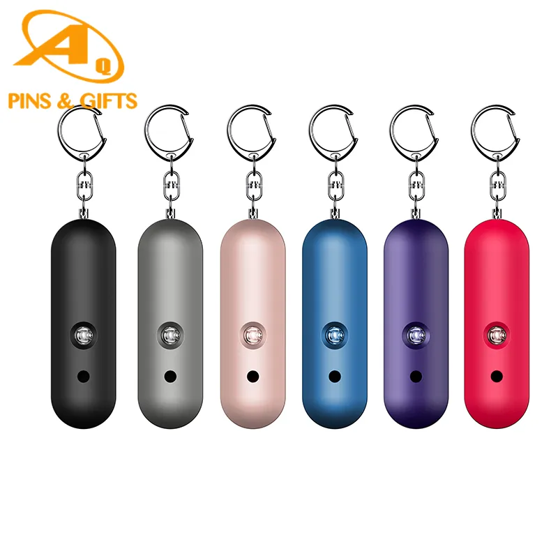 Custom Zinc Alloy Famous Self Defense Alarm Keychain Tag Metal Stainless Steel Plush Wholesale Crocs Shoe Keyring