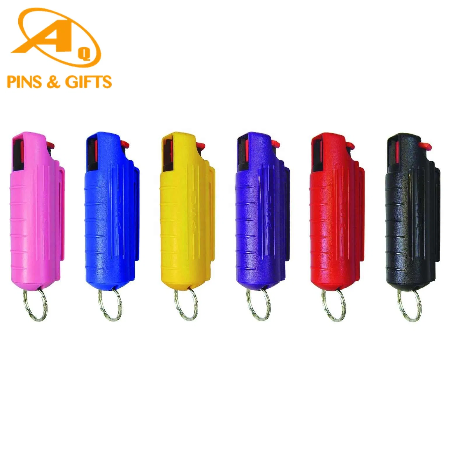 Custom Zinc Alloy Famous Self Defense Alarm Keychain Tag Metal Stainless Steel Plush Wholesale Crocs Shoe Keyring