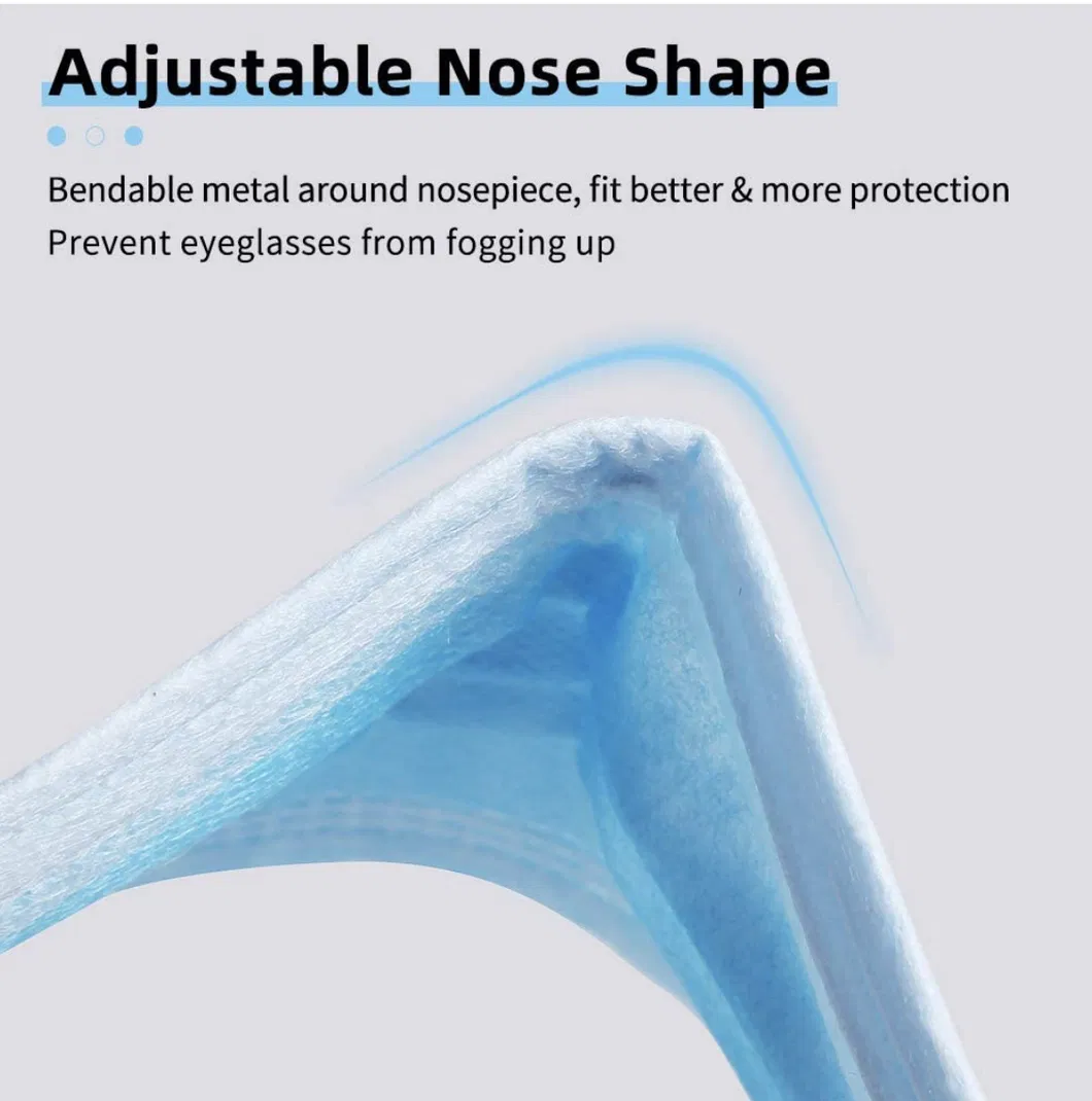 Dingcheng Xiaolan Nonwoven Surgical Cute Custom Blue Cartoon Disposable Medical Protective 3 Ply Face Mask
