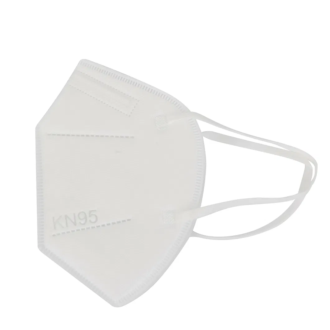 Disposable 5 Ply White Color Face Mask Non-Woven Wholesale Face Mask