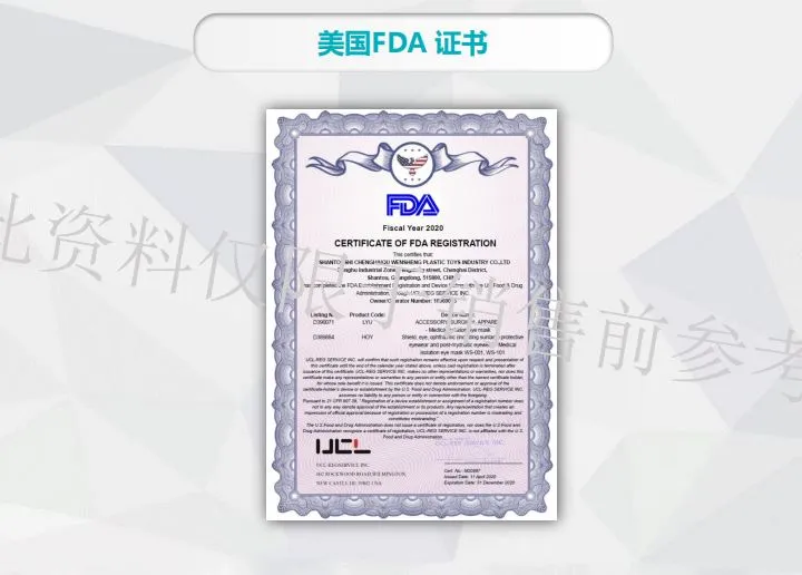 Disposable Doubel Side Anti Fog Protective Face Shield