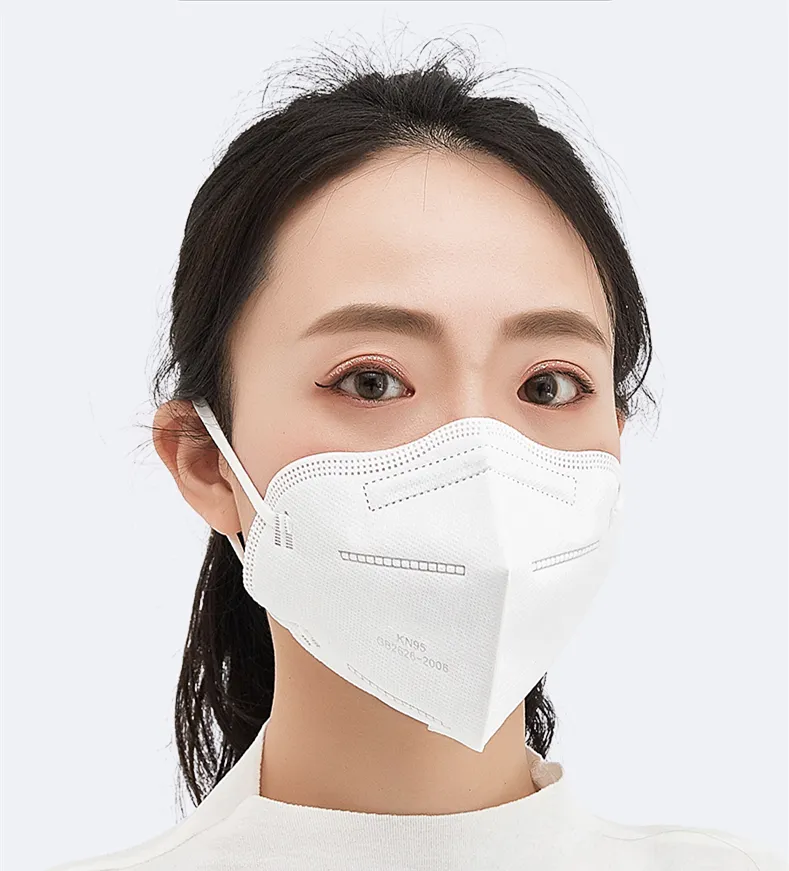 Disposable Face Mask Dust Particulate Respirator Dusty KN95 Face Mask