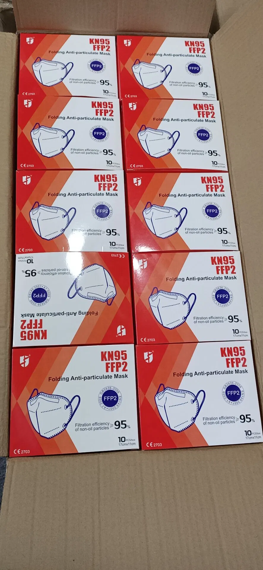 Disposable Face Mask Dust Particulate Respirator Dusty KN95 Face Mask