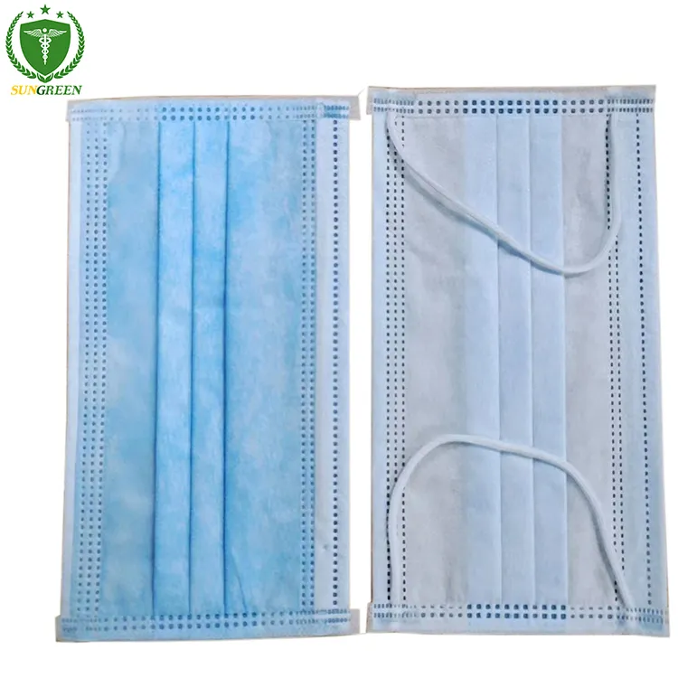 Disposable Medical Non-Woven Face Mask with Ear Loop