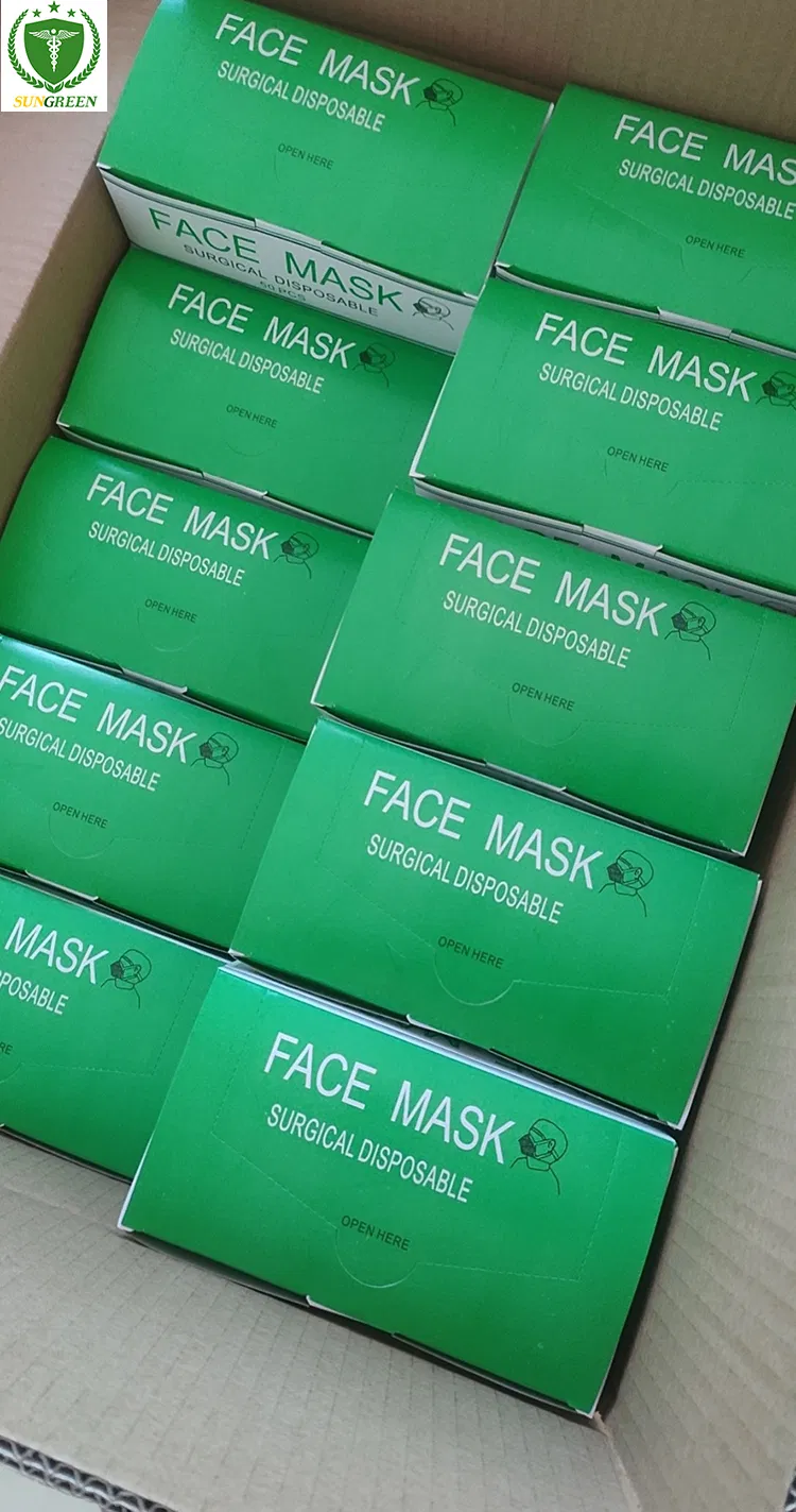 Disposable Medical Non-Woven Face Mask with Ear Loop