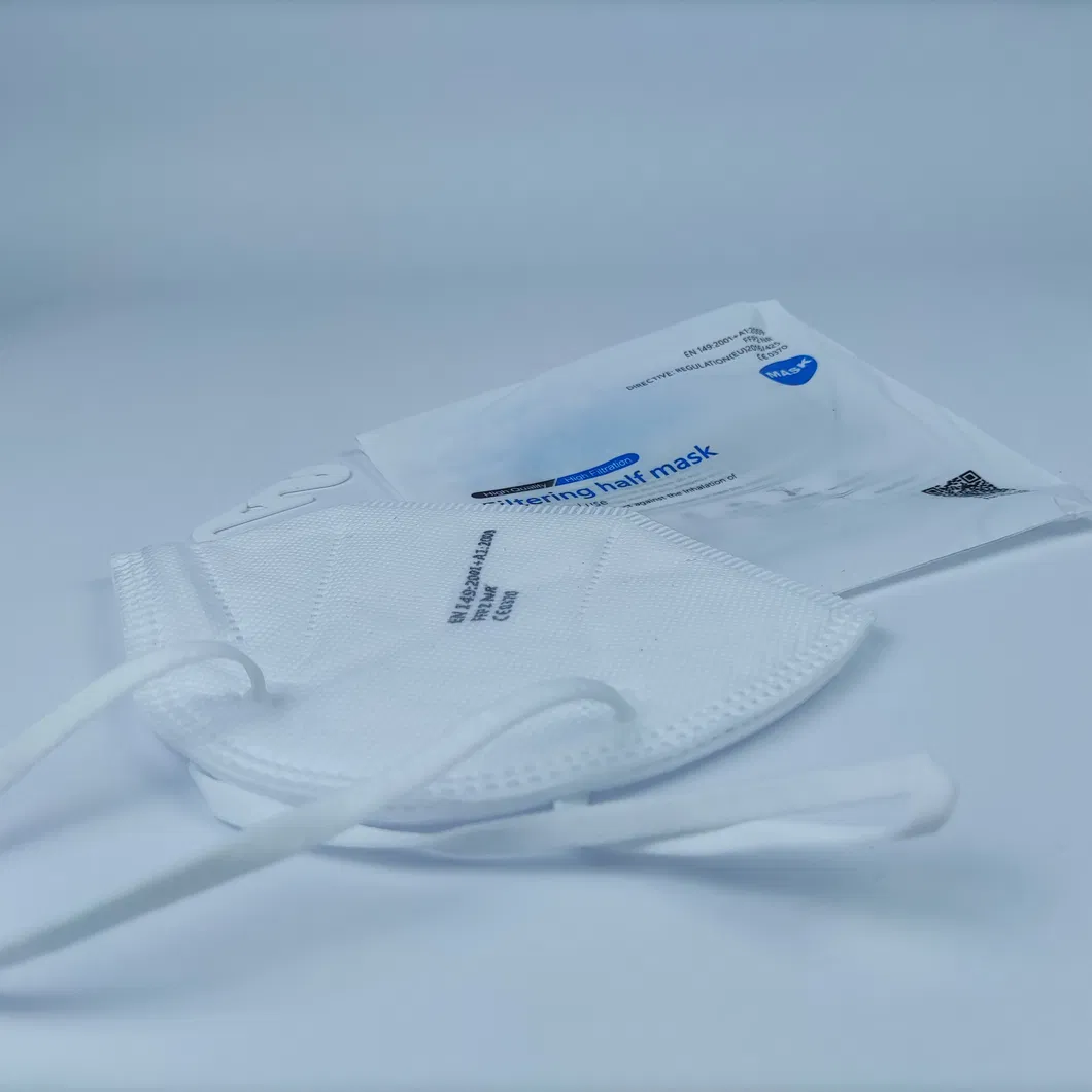 Disposable Non-Woven Folding Filtering Half Face Mask Earloop Factory Direct Sale by Kinpack