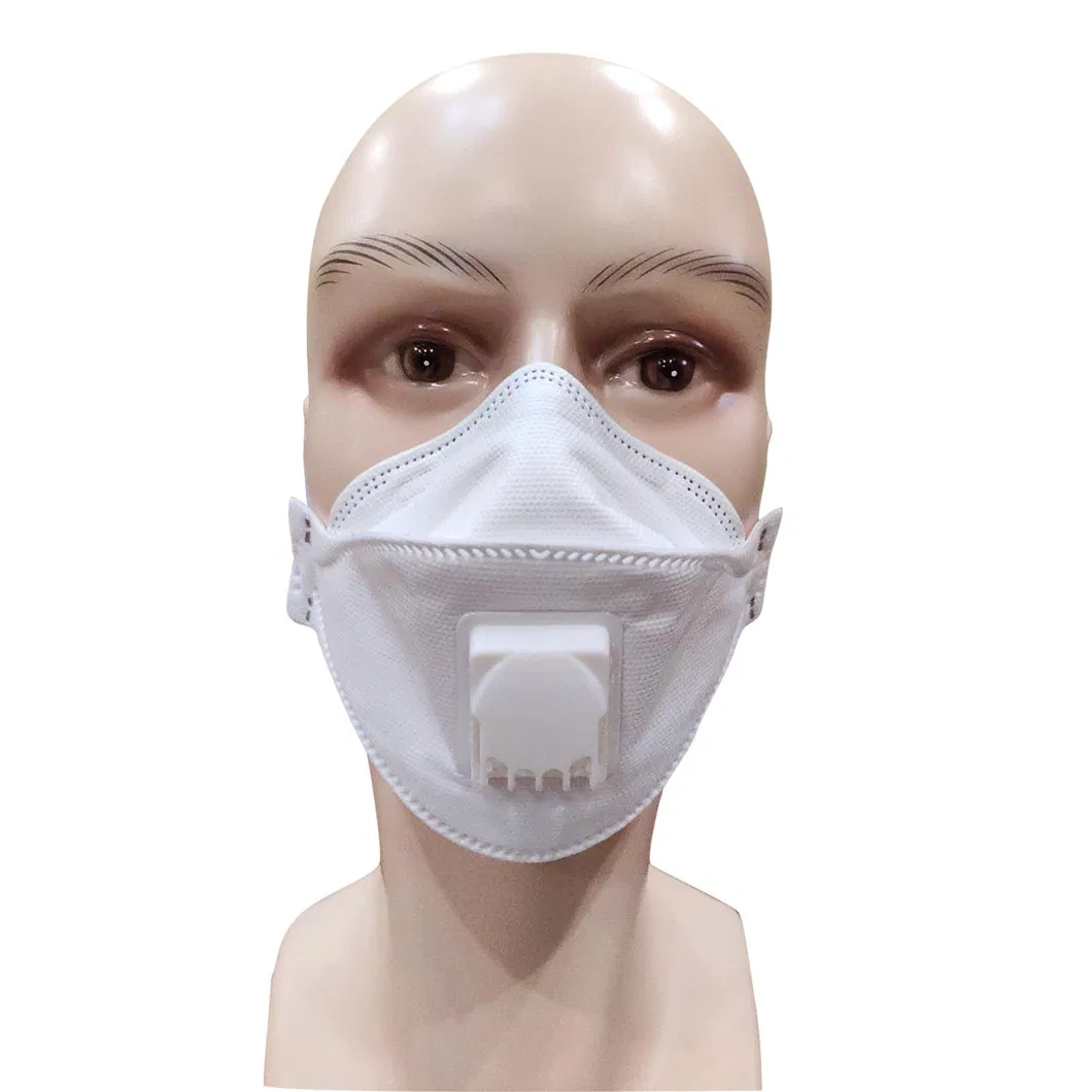 Disposable Nonwoven Dust Mask Respirator with Valve Like 9332 9322 En149: 2001